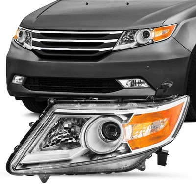 Headlight Assembly For 2011-2013 Honda Odyssey Halogen Left Driver Side OEM - Image 1 of 4