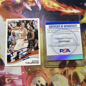 2007 WNBA Diana Taurasi In Person On Card Auto w/ PSA Certificate Authenticity - Picture 1 of 4