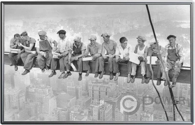 LUNCH ATOP A SKYSCRAPER 1 Oz Moneta Argento 1$ Niue 2025 Foto 1 de 4