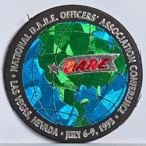 Vintage Pog * FOIL * D.A.R.E Conference Las Vegas * Bin107 - Imagen 1 de 1
