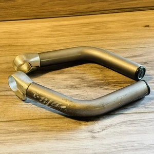 Vintage OnZa Long Bend Mountain Bike Bar Ends Faded Black/Gray - Picture 1 of 5