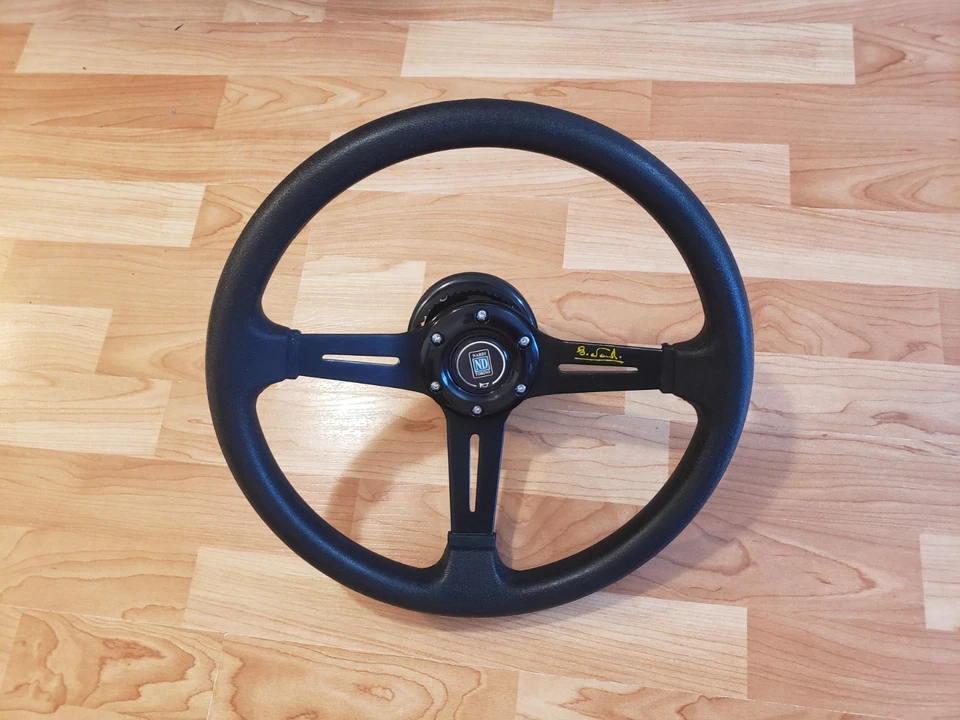 Volante Audi B2 Coupe Gt Ur Quattro 4000 5000 80 90 100 Nardi 14"  - Imagem 1 de 4