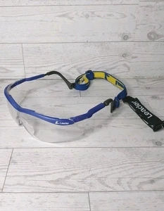 Phoenix Racquetball Squash Badminton Protective Googles LEADER Eyeguard Blue  - Picture 1 of 6