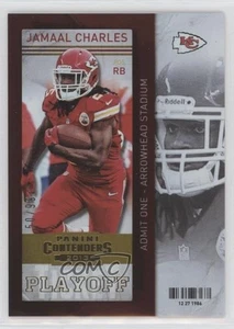 Boleto de playoffs Panini Contenders 2013/99 Jamaal Charles #32 - Imagen 1 de 4