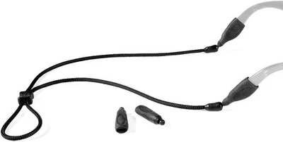 Combo retenedor de gafas ajustable Croakies Terra System 36 x 3,2 mm, negro  Foto 1 de 3