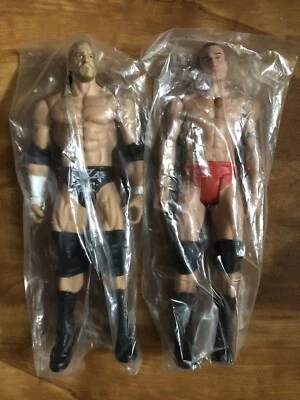 Figura de acción wwe wrestling súper rara triple h y randy orton del conjunto NUEVO Foto 1 de 2