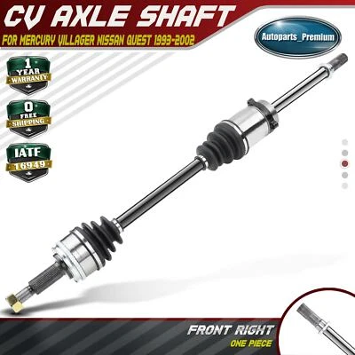 Conjunto de eje CV para Mercury Villager Nissan Quest 1993-2002 delantero derecho Foto 1 de 4