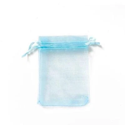 50 bolsas de organza de regalo dibujables para decoración de fiestas de boda bolsas de regalo disp de joyas Foto 1 de 4