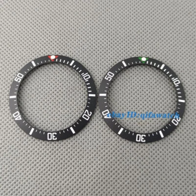 40mm black Matte ceramics Bezel Insert for 43mm automatic watches - Image 1 of 4