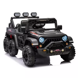 Kids Ride on Car 2 Seater Electric Truck 24V Battery Powered Car Toy with Remote - Picture 1 of 12