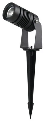 PUNTO LUCE DA GIARDINO CON PICCHETTO 220-240Vac LED 6W luce CALDA 3000K - Immagine 1 di 3