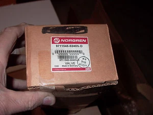NEW OLD STOCK NORGREN PNEUMATIC VALVE # 9711545-024N-D - Picture 1 of 5