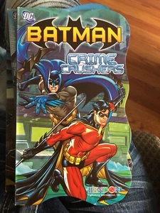 *NEW!* DC Comics BATMAN RACE AGAINST CRIME Board Book AWESOME! - Bild 1 von 2