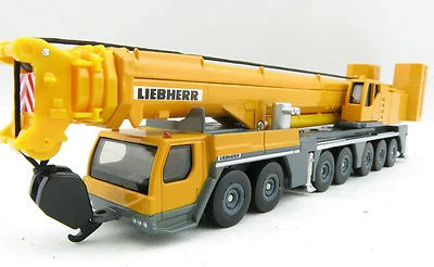 Siku 1886 - Liebherr LTM1400 Mobile Crane - Liebherr Yellow - H0 Scale 1:87  - Image 1 of 4