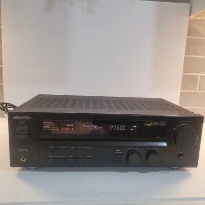 90s Kenwood VR-616 Receiver HiFi Stereo Vintage Home Audio 5.1 Channel AM/FM - Image 1 of 4