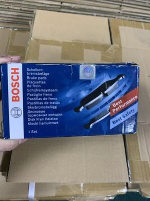 Juego de pastillas de freno delanteras Bosch 0986494463 - Calidad OEM para Fiat 500 y Punto Foto 1 de 3