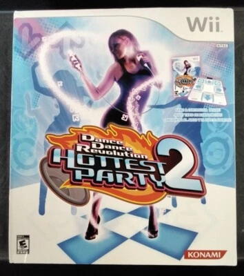 Dance Dance Revolution Hottest Party 2 Nintendo Wii Dance Pad Mat and box ONLY - Image 1 of 2