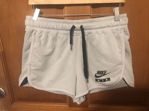 Nike Women's Size Medium M Extra Short Fleece Gym Shorts Vintage Rare Red Tag - Picture 1 of 6