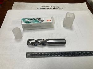 YG1, E5G97804, ALU-POWER, 5/8", 0.120 Corner Radius, Solid Carbide End Mill, 3FL - Picture 1 of 5