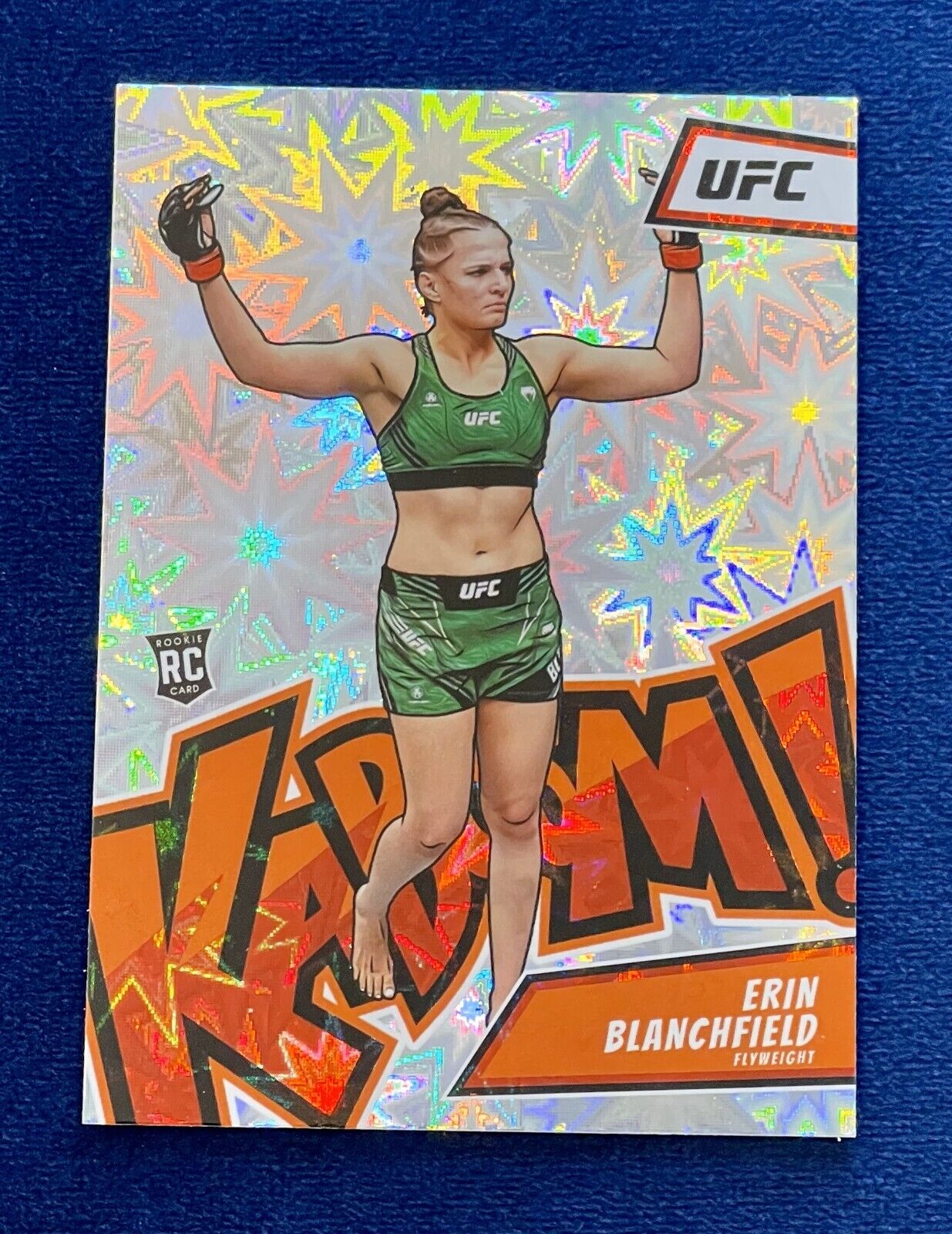 ERIN BLANCHFIELD 2023 Panini Chronicles KABOOM UFC ROOKIE RC SSP CASE HIT SP