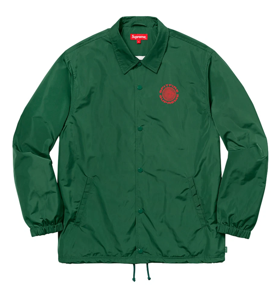 NEW SUPREME®/SPITFIRE® COACHES JACKET OLIVE M - Image 1 of 3