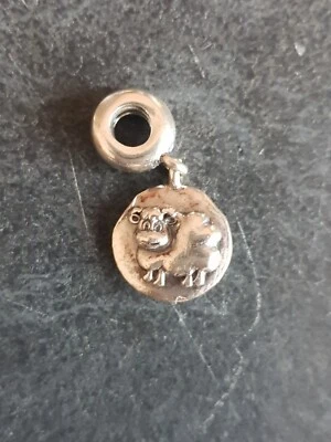 Genuine Pandora Silver Charm Chinese Zodiac "Sheep"  - image 1 of 2