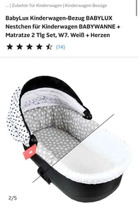 Babylux Kinderwagen Bezug - NEU - Bild 1 von 5