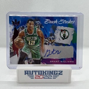 2022-23 Court Kings GRANT WILLIAMS pennellate AUTO /49 BOSTON CELTICS - Foto 1 di 3