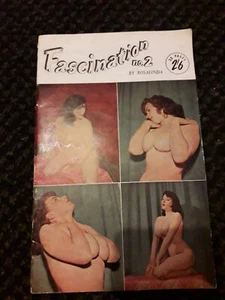 Vintage 1950s Fascination No.2 Pin-Up Book By Rosalinda, Art Studies/Erotica - Picture 1 of 3