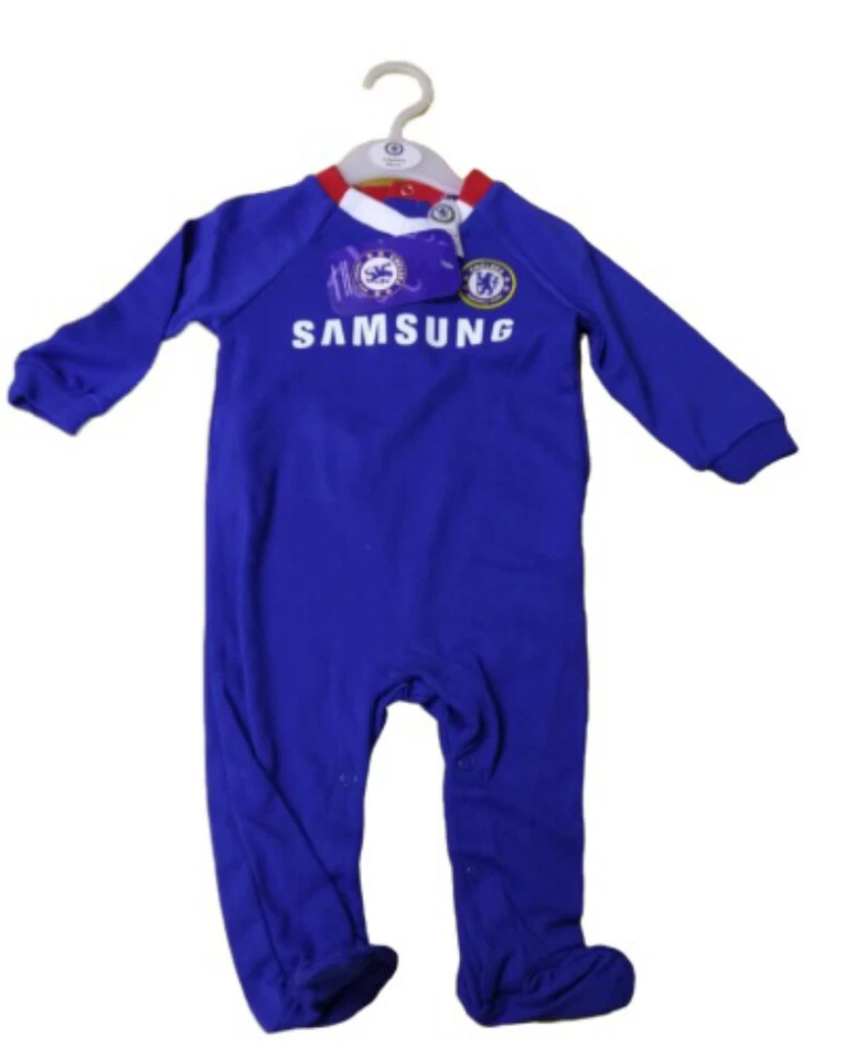 Chelsea F.C Baby Body Sleep Suit 9 - 12 Months 68cm Blue