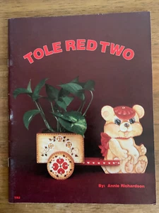Tole Red Two,Annie Richardson,Folk Heart Publishing1984 25 Painting Patterns TR2 - Picture 1 of 1