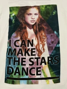 Selena Gomez I Can Make The Stars Dance Women's Size Small White Tour Shirt - Picture 1 of 8