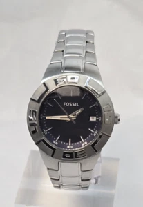Reloj pulsera de cuarzo Fossil PR5334 para mujer de acero inoxidable azul analógico con esfera de fecha - Imagen 1 de 16