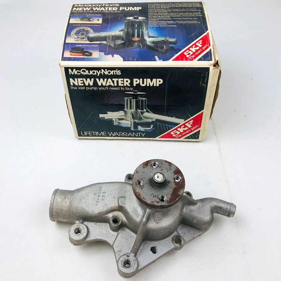 Bomba de água McQuay Norris PC-583 para 1990 Jeep Cherokee 2.5L L4 nova NOS J8134321 - Imagem 1 de 4