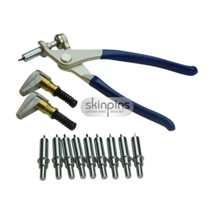 Cleco Temporary Fasteners 3/32" Rivets Pins (10) Pliers And 2 Metal Edge Clamps - Picture 1 of 1