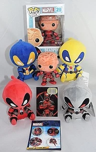 Marvel DEADPOOL Lot unmasked Funko pop 29 PX Previews Exclusive READ Description - Picture 1 of 12