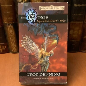 The Siege by Troy Denning, Return of the Archwizards 2, D&D - FREE SHIP at $50 - Picture 1 of 4