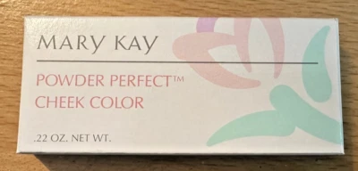 NEW MARY KAY Powder Perfect Cheek Color .22oz - Coral 5294 - NOS Blush - Image 1 of 2