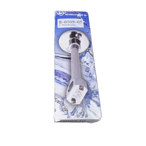 TS Brass B-0109-1 6-Inch Wall Bracket, Chrome - Picture 1 of 3