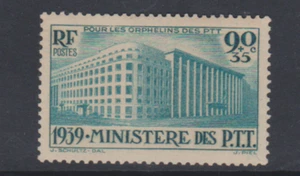 FRANCE 1939 MINISTERE PTT  YT 424 N** MNH NSC COTE 50€ - Picture 1 of 1