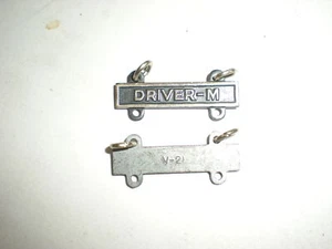 BARRA DE CALIFICACIÓN DE LA INSIGNIA DE PUNTERÍA DEL EJÉRCITO DE LOS EE. UU. - DRIVER-M - Imagen 1 de 1