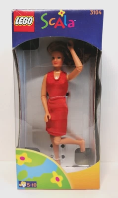 Lego Scala 3104 Caroline Poupée Vintage Doll Ashley - 1998 Neuf New - Photo 1/4