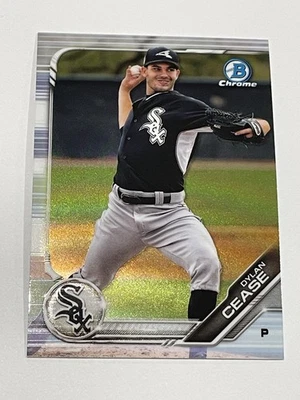 2019 Bowman Baseball Chrome Prospects - Dylan Cease - Chicago White Sox - Image 1 of 2