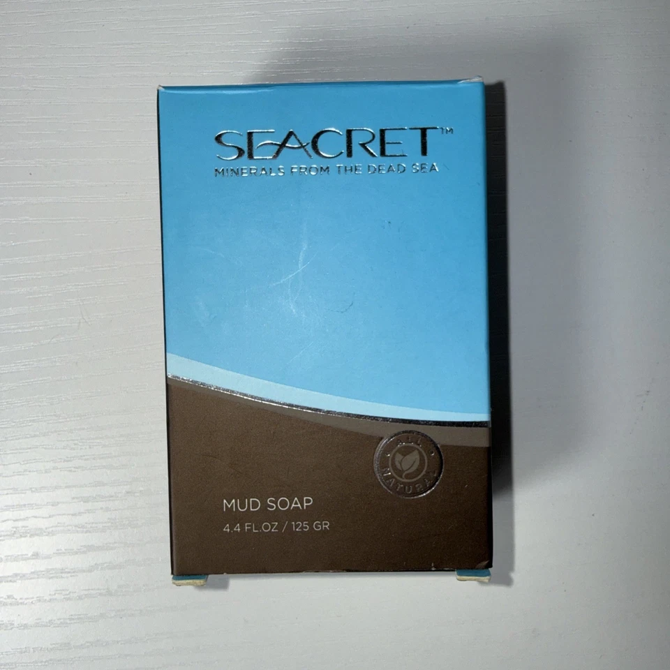 Jabón de barro rico en minerales del Mar Muerto Seacret Minerals barra de 4,4 oz Foto 1 de 3