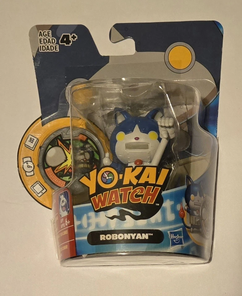 Yo-Kai Watch Robonyan  Yo-Motion Medal Moments Figure Hasbro - Image 1 of 2