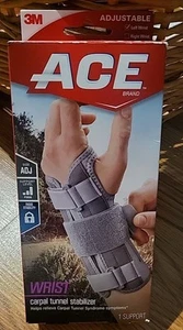 Ace Adjustable LEFT Wrist Carpal Tunnel Stabilizer - Picture 1 of 4