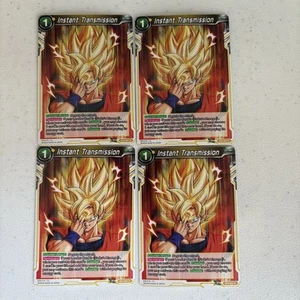 Instant Transmission - Colossal Warfare Dragon Ball Super Cards (4x Cards) - Picture 1 of 2