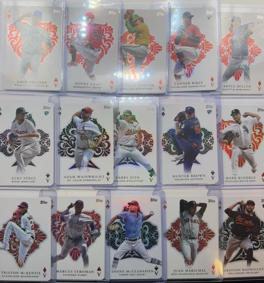 2023 TOPPS ALL ACES INSERT YOU PICK Series 1 & 2  And The Update Series - Image 1 of 1