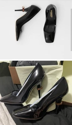 Tacón Burberry negro para mujer - talla 36,5 EU (US 6,5) Foto 1 de 4