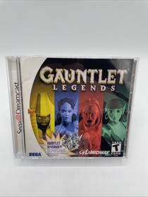 Gauntlet Legends Sega Dreamcast Complete CIB + Registration Card